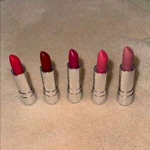 Clinique Lipstick Set - Red, Pink, Neutral Shades